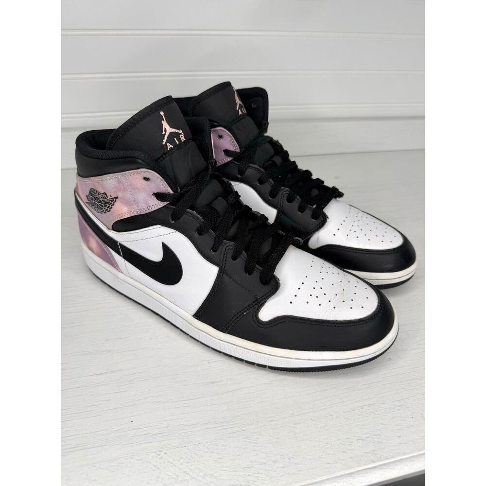 Air Jordan 1 Mid SE Zen Master Men’s 11.5 DM1200-001 Bleached Coral Black - Picture 2 of 7